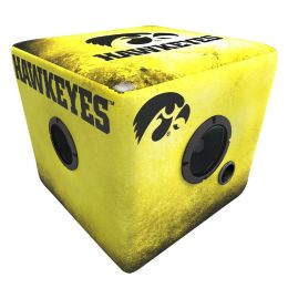 Rainmaker Iowa Hawkeyes Bluetooth Speaker Ottoman-Yellow/Blk
