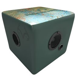 Rainmaker Realtree Bluetooth Speaker Ottoman-Aqua