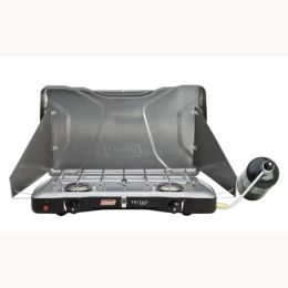 Coleman 2 Burner Triton Series Stove Silver/ Blck 2000020954