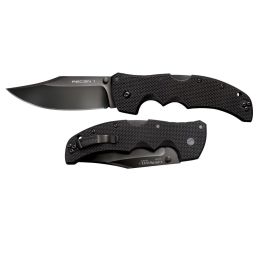 Cold Steel Recon 1 Folder 4.0 in Black Clip Point Plain G-10