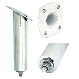 Tigress 4 Hole Extra Long Swivel Rectangular Head Rod Holder - 30Â° - 12-1/2