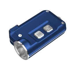 Nitecore TINI 380 Lumen USB RCHRGBL LED Keychain Light Blue