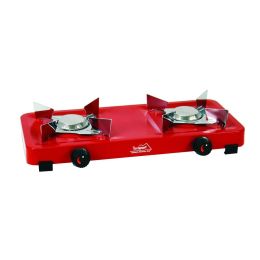 Texsport Dual Burner Propane Stove Uses 16.4oz OR 14.1oz