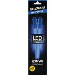 Life+Gear LG11-60222-SA3 Reusable LED Glow Stick, 2 pk