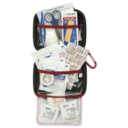 Lifeline Med Hard Shell Foam First Aid Emergency Kit 53Units