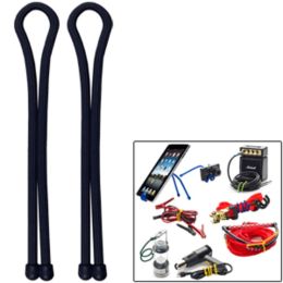Nite Ize Gear Tie 18 - Black 2 Pack