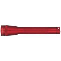MAGLITE SM2A03H 14-Lumen Mini MAGLITE Flashlight with Holster (Red)