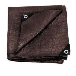 Stansport 16ft x 20ft Standard Duty Rip-Stop Tarp - Brown