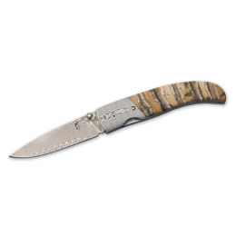 Knife Sf Damascus Mammoth Fl