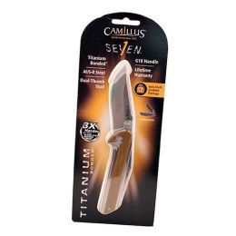 Camillus Sevens 7" Titanium Coyote Brown