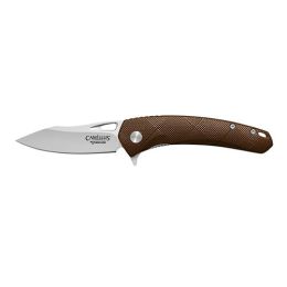 Blaze Folder 6.75" Folding Knife Brown