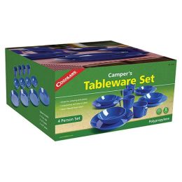 4 Person Camper's Tableware