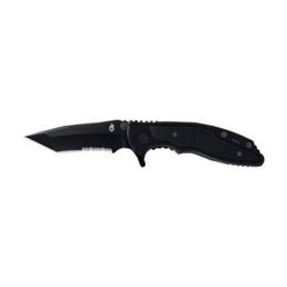 Torch II -Tanto G-10 BlackSerrated-Clam