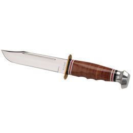 Marine Hunter Stacked Lthr Handle