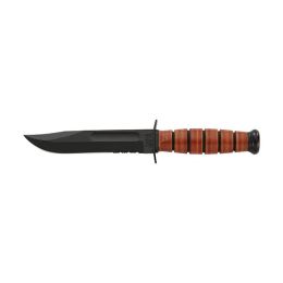 USMC Straight Serrated 5" Clam