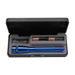 LED Mini Maglite 2-Cell AA Pres Box Blue
