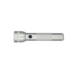 LED Maglite 2-Cell D Pres Box Silver