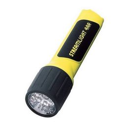 4AA PP LED W/Alkaline Batteries Yellow