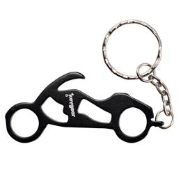 Motorcycle Bottle Opener Black